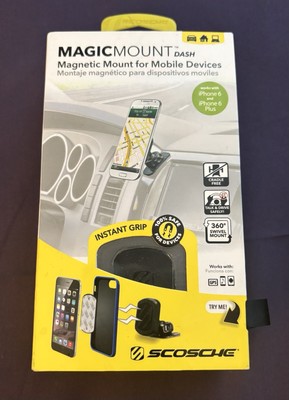 NEW Scosche Magic Mount Dash Magnetic Mount MAGDM2 - Black