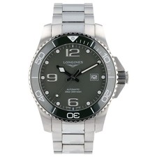 Longines HydroConquest Green Dial Stainless Steel 43mm Automatic Men  s L3.782.4