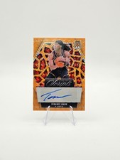 Terance Mann 2024-25 Panini Mosaic Scripts Auto Orange Fluorescent SP /25