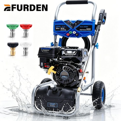 #ad Efurden Gas Pressure Washer 2.3GPM Gas Powered Washer 3500PSI 209cc 4 Nozzles $260.99
