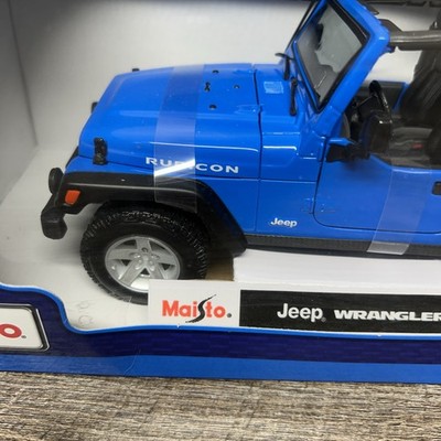 Maisto Jeep Wrangler Rubicon 1 18th Diecast MIB Stock # 31663 for