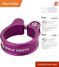 Aluminum Seatpost Clamp 31.8mm All-Season Lightweight Cycling Accessory