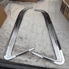Mercedes W111 -220s Oem Fintail Rear Decorative Chrome Trim Set Of 2 Mercedes W111 -220s Oem Fintail Rear Decorative Chrome Trim Set Of 2