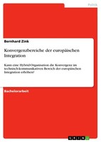 Konvergenzbereiche Der EuropäIschen Integration (Buch)