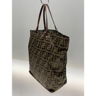 Pattern Fendy FENDI Handbag Brown Allover pattern women hand bag purse handle From ...