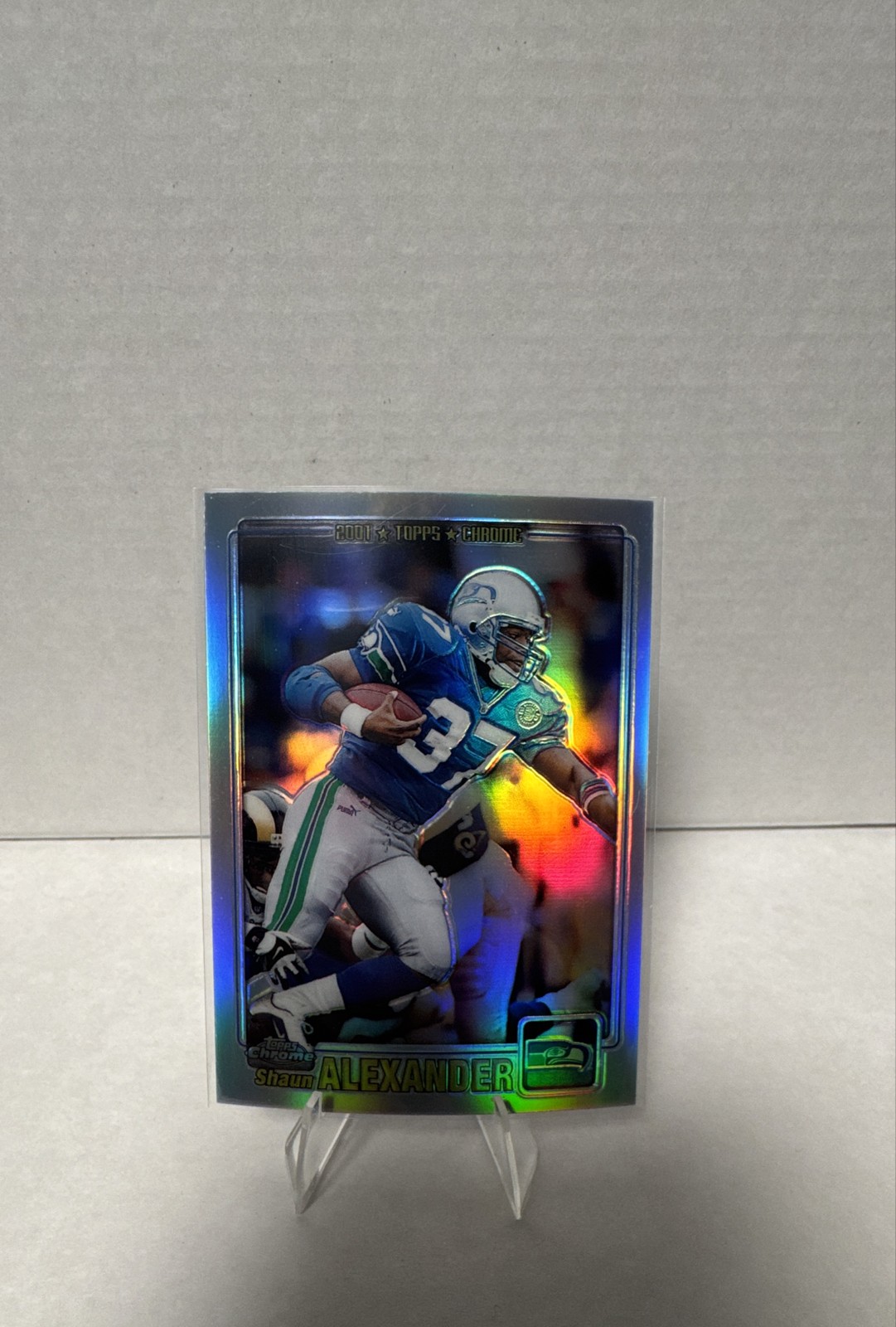 2001 Topps Chrome - Shaun Alexander #143 Refractor /999