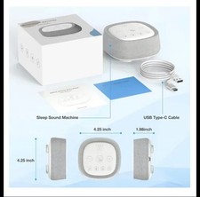 White Noise Machine, Portable Sound Machine for Baby kids Adult Sleeping