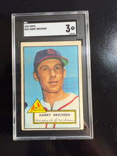 1952 Topps Harry Brecheen #263 Cardinals SGC 3