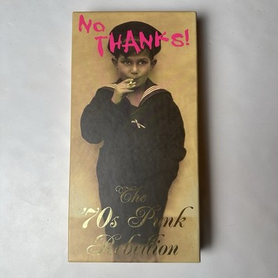 No Thanks! The 70s Punk Rebellion 4-CD Rhino box set w/ booklet (Missing Disc 4)