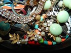 Junk Drawer Lot 2lbs Broken Vintage-Now Jewelry for Crafts Repairs — photo 5