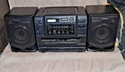 VINTAGE 1994 SONY BOOMBOX Stereo Model CFD-550 Radio & CD WORK -READ Description
