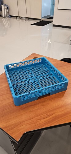 Carlisle RF14 OptiClean Blue Combination / Flatware Rack