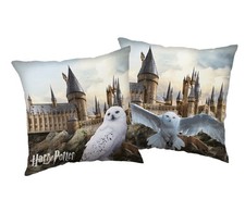 Harry Potter Cojín Motivo Hedwig 1 Pieza 40x40 cm Doble Cara Estampado