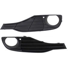For BMW 320i Sedan Fog Light Bezel 2012-2015 Pair Passenger and Driver Side