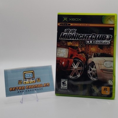 Original Xbox -Midnight Club 3: DUB Edition  CIB/Tested