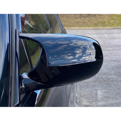 2x Spiegelkappen Gehäuse Für BMW E90 E91 E92 E93 LCI 2009-2013 Glanz Schwarz DE