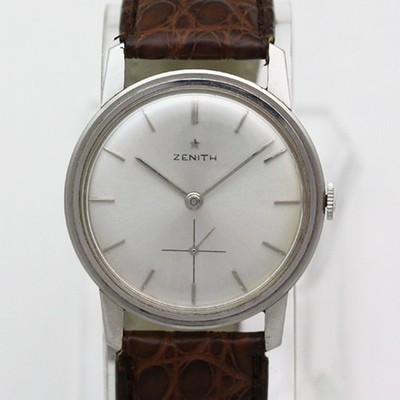 Zenith cal 2511 33mm Stainless Steel Manual Wristwatch 1962