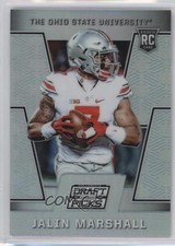 2016 Panini Prizm Collegiate Draft Picks Silver Jalin Marshall #198 1v7