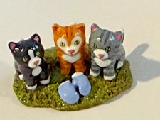 Wee Forest Folk Retired  Special Mouse Expo Three Little Kittens