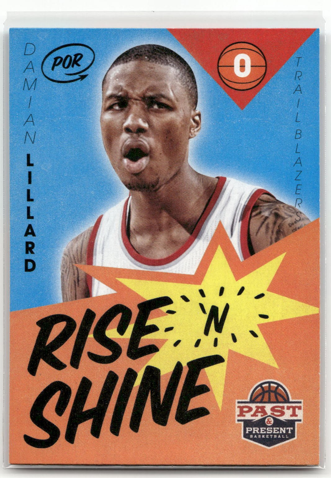 2012-13 Panini Past & Present #16 Damian Lillard Rise 'n Shine