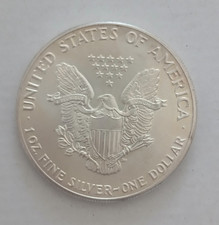 U.S. Mint 1986 American Silver Eagle $1 1 oz .999 Fine Silver Uncertified