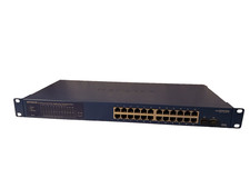 Netgear ProSafe GS724TPv2 Gigabit PoE+ Switch + Halterungen