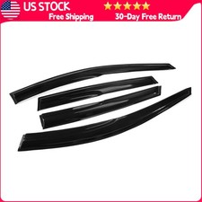 Wind Deflector Fits for 2007-2011 Honda CR-V 3D Wavy Tape-on 4pcs Mugen Style