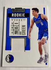 Josh Green - 2020-21 Panini Contenders Rookie Ticket Swatches #RS-JGR RC