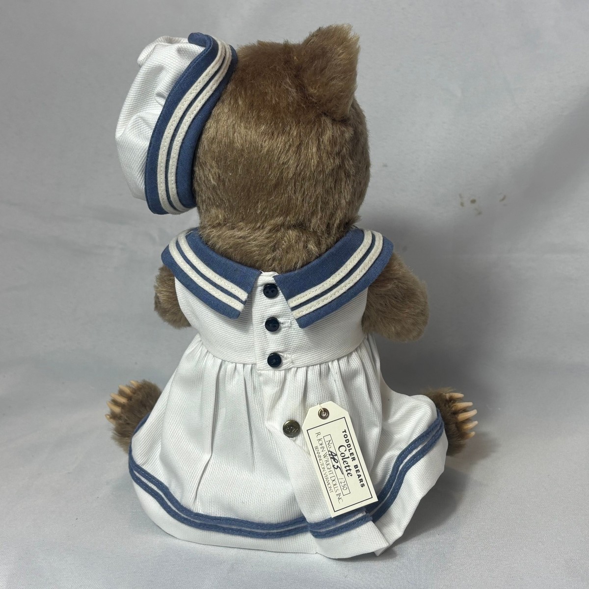 R. John Wright COLETTE Toddler Bear Mohair Plush AP#4/250 W/ COA