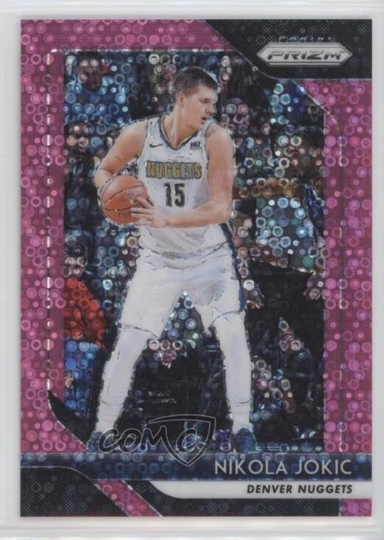 2018-19 Panini Prizm Fast Break Pink Prizm 13/50 Nikola Jokic #92 10qe
