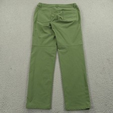 Lululemon ABC Pants Men 32x32 Classic Warpstreme Green Twill Five Pocket LM5ADES