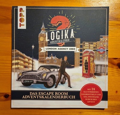TOPP  Logika  London Agency 1960  Escape Room Adventskalender