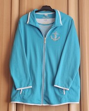 Maritimes Set Gr. 52: Sweatjacke & T-Shirt T�...