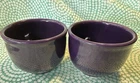 Fiesta Plum Jumbo Chili Bowls Set of 2 Retired Homer Laughlin 18 oz