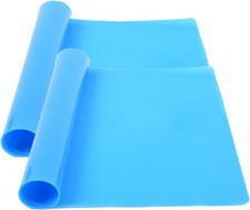 2 Pack Large Silicone Sheets Crafts Liquid Resin Jewelry Casting Molds Mat