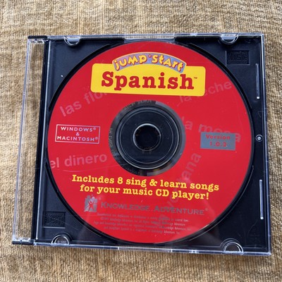 Jump Start Spanish For Kids Ages 3-6 CD-Rom PC Software Tested Disc Only VGC