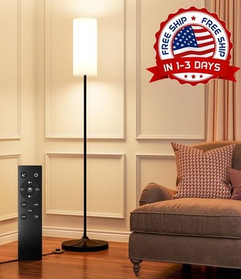 Lámpara De Pie Para Sala De Estar, Lámpara LED De 12W Con Interruptor De Pie NEW
