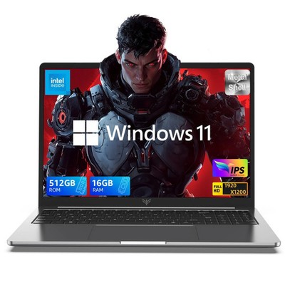 ACEMAGIC AX16 16 Zoll Laptop Intel N97 16GB DDR4 RAM 512GB SSD Notebook WIN 11