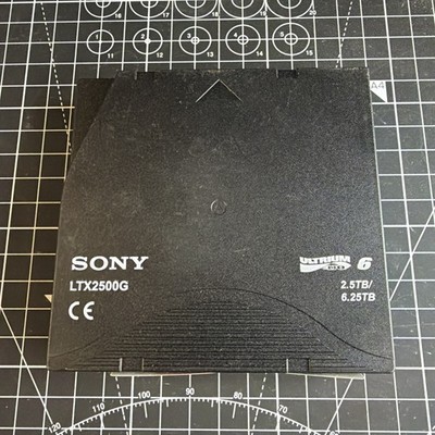 Gebrauchte Sony LTX2500G LTO-6 Ultrium 6,25TB RW DataTape Backup Cartridge