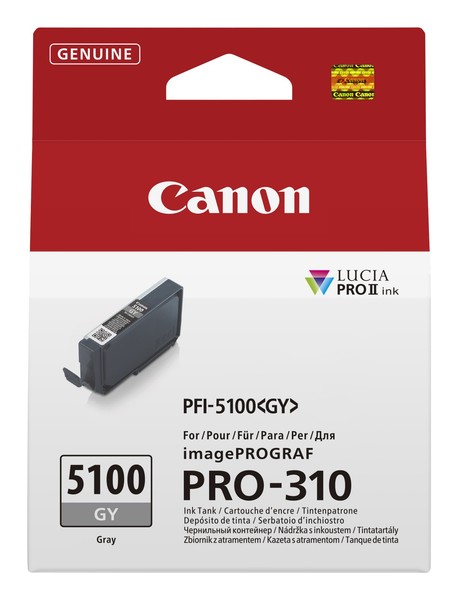 Canon 6959C001 Canon PFI-5100 Gy Grau Druckerpatrone-image