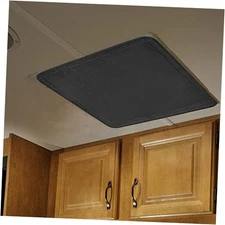 Safoner RV Roof Vent Skylight Insulator Cover, Sun Blackout Fabric for black