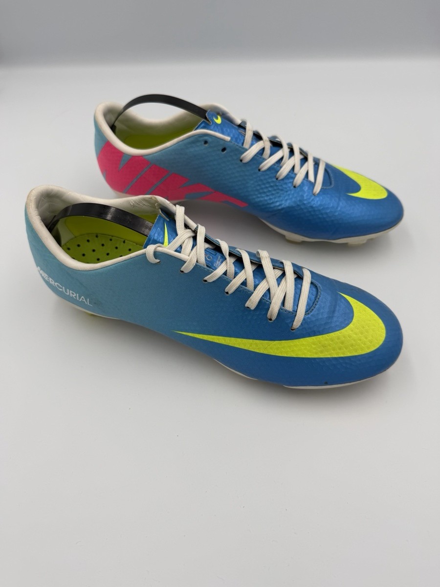 NIKE MERCURIAL VAPOR IX ACC FG NEPTUNE BLUE/VOLT-TIDE POOL BLUE