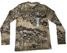 Realtree Mens & Big Mens Excape Camouflage Long Sleeve Hunting T-Shirt Small