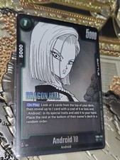 Dragon Ball Super Android 18 Rare Manga Booster 02 FB04-057
