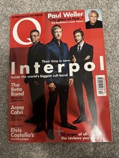 Q MAGAZINE~#390 OCTOBER 2018~INTERPOL, PAUL WELLER, ELVIS COSTELLO
