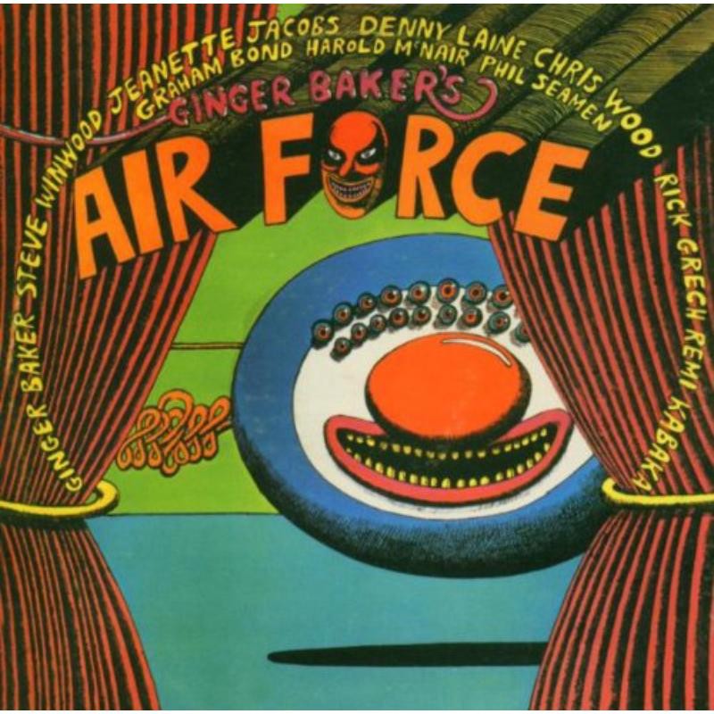 Ginger Baker's Air Force Ginger Baker's Airforce CD CDLEM22 NEW