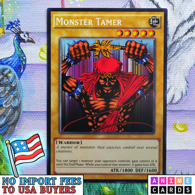 Monster Tamer ANIME EFFECT HOLO card