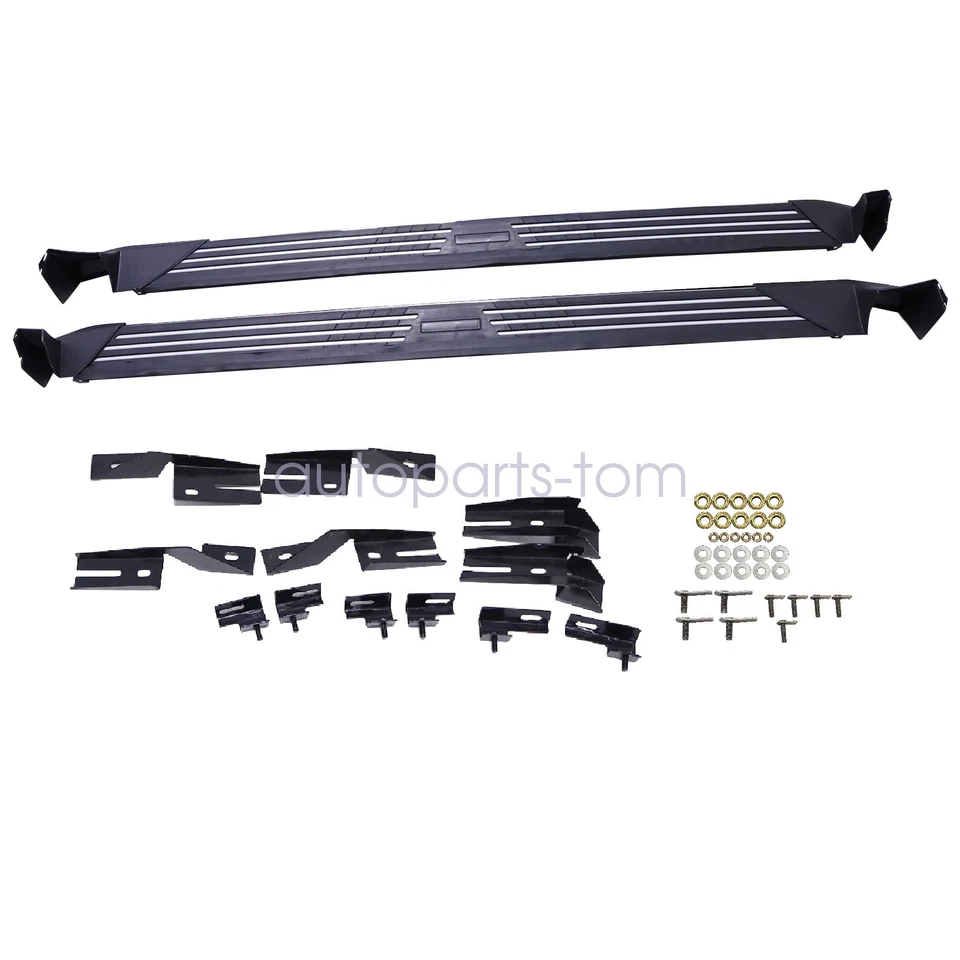 estriberas barra Nerf peldaños laterales aptos para Ford Explorer 2013 2014 2015-2018 EE. UU. Foto 2 de 4