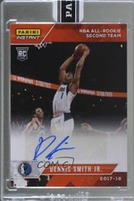 2017-18 Panini Instant All-Rookie Second Team 5/5 Dennis Smith Jr #171 Auto 0w0