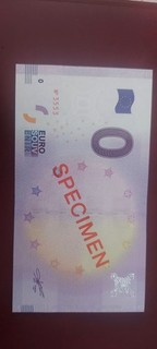 0 Euroschein SPECIMEN